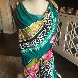 Muse size 6 playful animal print dress